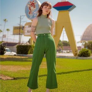 Big Bud Press Heritage Western Pants in Green